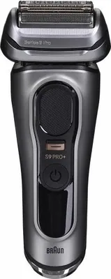 Produktbild von Braun Series 9 Pro+ 9575cc Wet & Dry, Folienschaber, Metallisch, Akku, Lithium-Ion (Li-Ion), 90 min, 170 mm