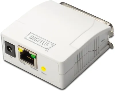 Produktbild von DIGITUS Fast Ethernet Print Server, Parallel