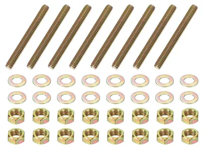 Gewindestangen 5/16" x 2-3/4", 8 Stück, verzinkter Stahl