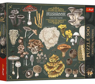 Zdjęcie produktu dla Puzzle 500 Trefl Premium Plus Finders Keepers Grzyby 37608