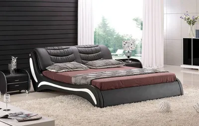 Immagine prodotto di Camera da letto di design Letti in pelle Hotel Rivestimenti Mobili italiani