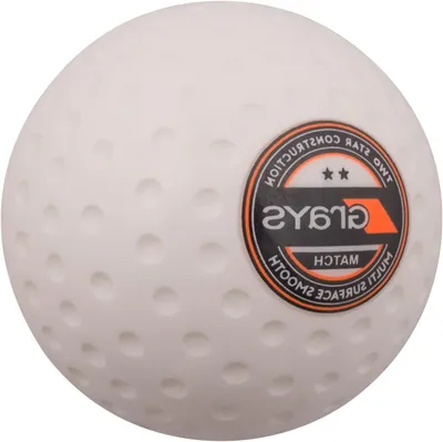 Productafbeelding van Hockey Bal - Wedstrijd Bal - Sporten Buiten - Duurzame Coating - 140 Gram - Wit