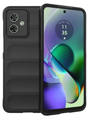 Produktbild von Techsuit Magic Shield Back Cover Hülle für Motorola Moto G54 - Schwarz