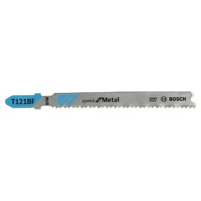 Immagine prodotto di Bosch 5x lama per seghetto alternativo T 121 BF Speed per metallo - 2608636702