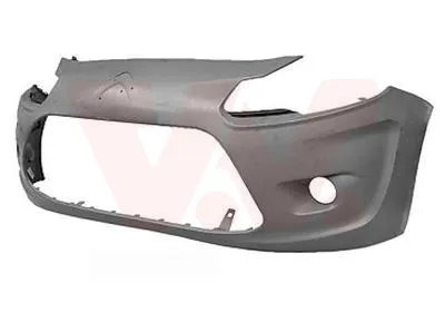 Produktbild von VAN WEZEL Stoßstange Stoßfänger für CITROËN C3 II (SC) Grundiert 0929574