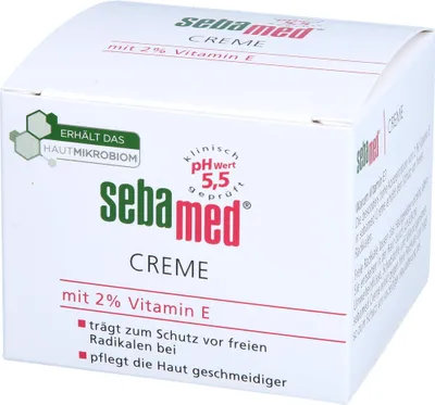 Image de crème sebamed avec 2 % de vitamine E, 75 ml de crème