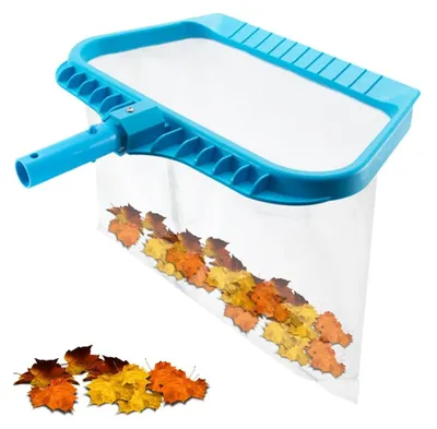 Produktbild von Poolkescher Pool-Kescher Schwimmbadkescher Skimmer - Feinmaschig - Mit Teleskopstange-Aufnahme - Bodenkescher für Pool, Spa und Whirlpool
