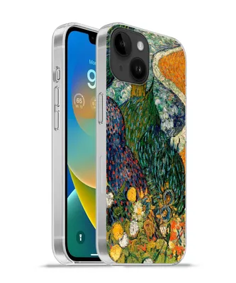 Produktbild von MuchoWow® Handyhülle Schutzhülle Hülle für Apple iPhone 14 - Softcase Erinnerungen an den Garten von Etten - Vincent van Gogh Silikon Softcase Handy Hülle - Mobiltelefonhülle