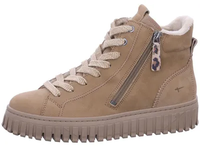 Produktbild von Tamaris Schnür-,Zug-u.Schnallenstiefel in beige, Gr. 38