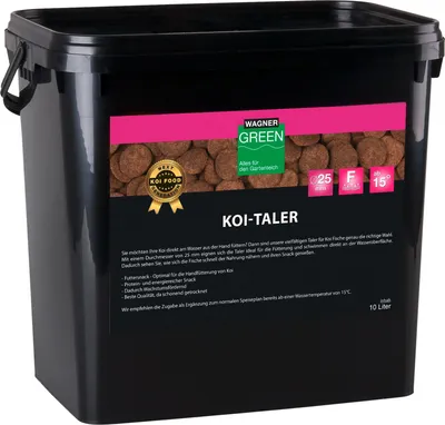 Produktbild von WAGNER Koi Taler - Koi Snack 10 Liter