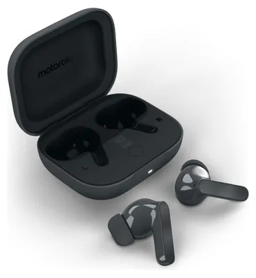 Produktbild von Moto Buds Bass Headset True Wireless Stereo TWS In Ear Anrufe Musik Bluetooth Schwarz