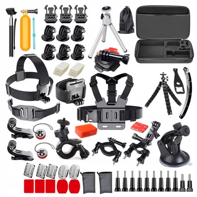 Zdjęcie produktu dla Zestaw Akcesoriów XL do GoPro HERO 11 10 9 BLACK