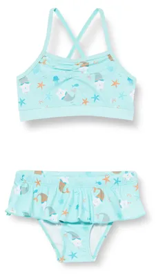 Produktbild von Playshoes Mädchen UV-Schutz Bikini Badeanzug Schwimmanzug Badebekleidung, Einhor