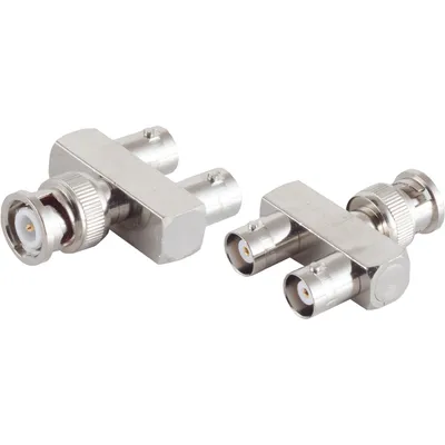 Produktbild von Y - Adapter, 1 BNC Stecker auf 2 BNC Kupplungen