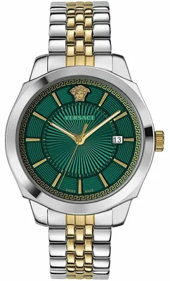 Produktbild von Versace Herren Armbanduhr  Icon Classic 42 mm Datumsfenster Armband Edelstahl VEV900921