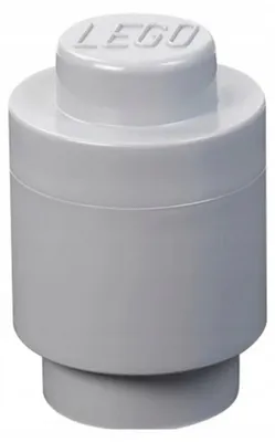 Produktbild von Lego Storage Box For Bricks, 1, Grey, Round, 40301740