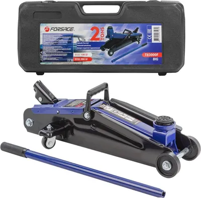 Produktbild von Hydraulischer Wagenheber 2T Froschkoffer + Gummi