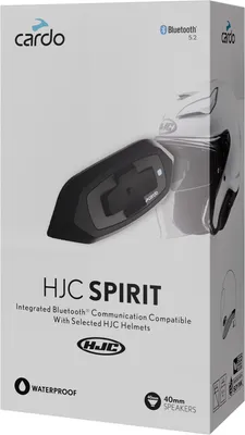 Zdjęcie produktu dla System komunikacji Cardo HJC Spirit – zestaw pojedynczy