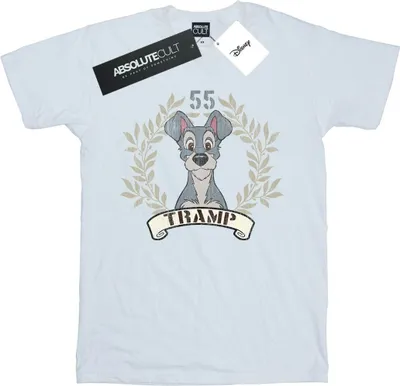 Produktbild von Disney - "Lady And The Tramp Tramp Since 55" T-Shirt für Damen BI17908 (XXL) (Weiß)