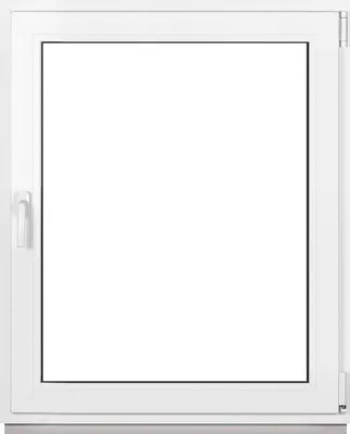 Produktbild von Framex Kellerfenster Fenster Kunststofffenster Weiß Breite x Höhe 105 x 120 cm (1050 x 1200 mm) 2fach (32 mm) Dreh Kipp DIN Rechts - Premium
