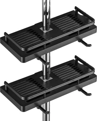 Immagine prodotto di Scaffale angolare, mobile ad angolo per bagno e cucina, 12 cm (profondità) x 27 cm (larghezza) x 5 cm (altezza)