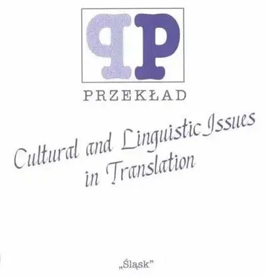Image de Cultural and Linguistic Jssues in Translation - praca zbiorowa
