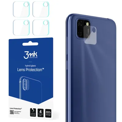 Produktbild von 3mk Hybridglas Lens Protection für Huawei Y5p Kamera Objektiv Kameralinse 0,16mm 6H (4 Stück)