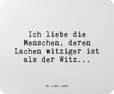 Produktbild von Mr. & Mrs. Panda Mauspad Ich liebe die Menschen,... - Aquarellblau - Geschenk, Spruch, Mousepad, Freund, mousematte, Sprüche Weisheiten Zitate Lustig Weisheit Worte