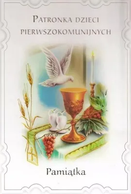 Image de Patronne des enfants de la première communion, souvenir