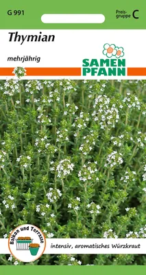 Produktbild von Thymian | Thymiansamen von Samen Pfann