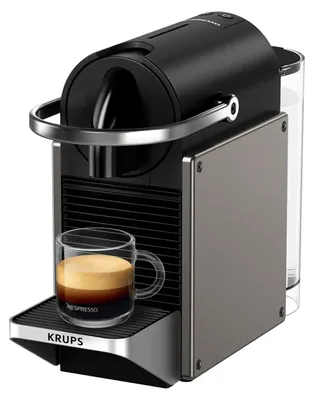 Zdjęcie produktu dla Krups Pixie XN306T10, Ekspres do kawy na kapsułki, 0,7 l, Kapsułka kawy, 1260 W, Czarny, Tytan