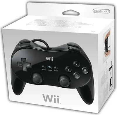 Produktbild von Wii Classic Controller Pro (schwarz)