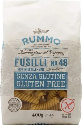 Produktbild von Rummo - Fusilli n.48 Gluten Free Bronze Gezeichnete - 12 Packungen mit 400 g