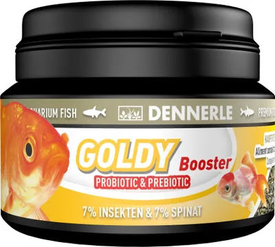 Produktbild von Dennerle Goldy Booster 100 ml - artgerechtes Futter für Goldfische