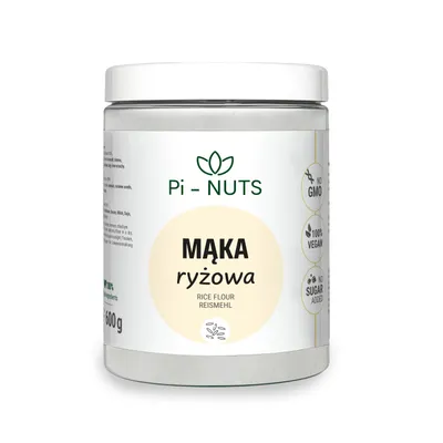 Produktbild von Reismehl 600 g - feines, natürliches glutenfreies Mehl, ideal für n, Pfannkuchen, Kuchen und asiatische Rezepte