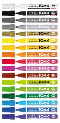 Produktbild von TOMA TO-440 Ölmarker 2,5mm Schwarz