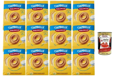 Produktbild von Balocco Italian Gourmet Bundle Ciambelle 12x 700g mit Italian Gourmet Polpa