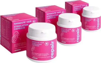 Produktbild von Sanacute Haarpflege SANACUTE HAIR STIMULATION CAPSULES 3-Monatskur