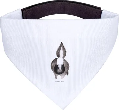 Produktbild von Mr. & Mrs. Panda Halstuch Für Hunde Stinktier Angriff - Weiß - Geschenk, Tuch, Raubtier, wütend, Bandana, Hund, Hundehalstuch, Wildtier, Drohung, Skunk