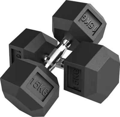 Produktbild von HOMCOM Hanteln mit gerändeltem Griff, Kurzhantel aus Gusseisen, 2 x 15kg, Kurzhanteln für Männer und Frauen, Dumbbell für Zuhause