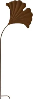 Produktbild von TrendLine Deko Gartenstecker Gingko Metall 109 cm Rostoptik