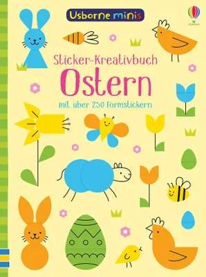 Obrázek produktu pro Usborne Minis - Sticker-Kreativbuch: Ostern
