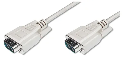 Obrázek produktu pro Digitus VGA-Kabel D-Sub15->D-Sub15 St/St 1.80m be