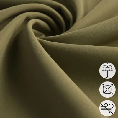 Imagen del producto de Tejido softshell, 150 cm de ancho, color caqui liso, certificado