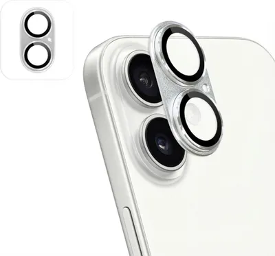 Obrázok produktu pre imoshion sklenená ochrana fotoaparátu 2-pack pre iPhone 17 - strieborná
