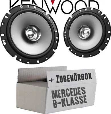 Produktbild von lasse W245 Front - Lautsprecher Boxen Kenwood KFC-S1756 - 16,5cm Koax Auto Einbauzubehör - Einbauset passend für Mercedes B-Klasse JUST SOUND best choice for caraudio