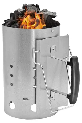 Imagen del producto de Encendedor de chimenea para carbón, portátil, de 30x18 cm, para barbacoas