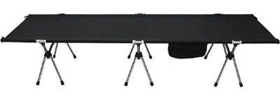 Image de Lit pliant 1 place 190 x 68 x 38 cm, noir, pour adulte