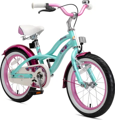 Produktbild von BIKESTAR Kinder Fahrrad ab 4 Jahre | 16 Zoll Cruiser Kinderrad | Mint