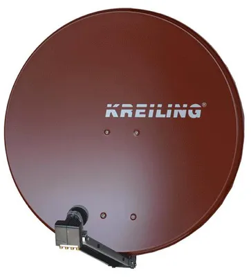 Produktbild von KREI Alu-Spiegel 85cm KRAE85PROFIplus Ausseneinheit vormontiert f. 40mm rot